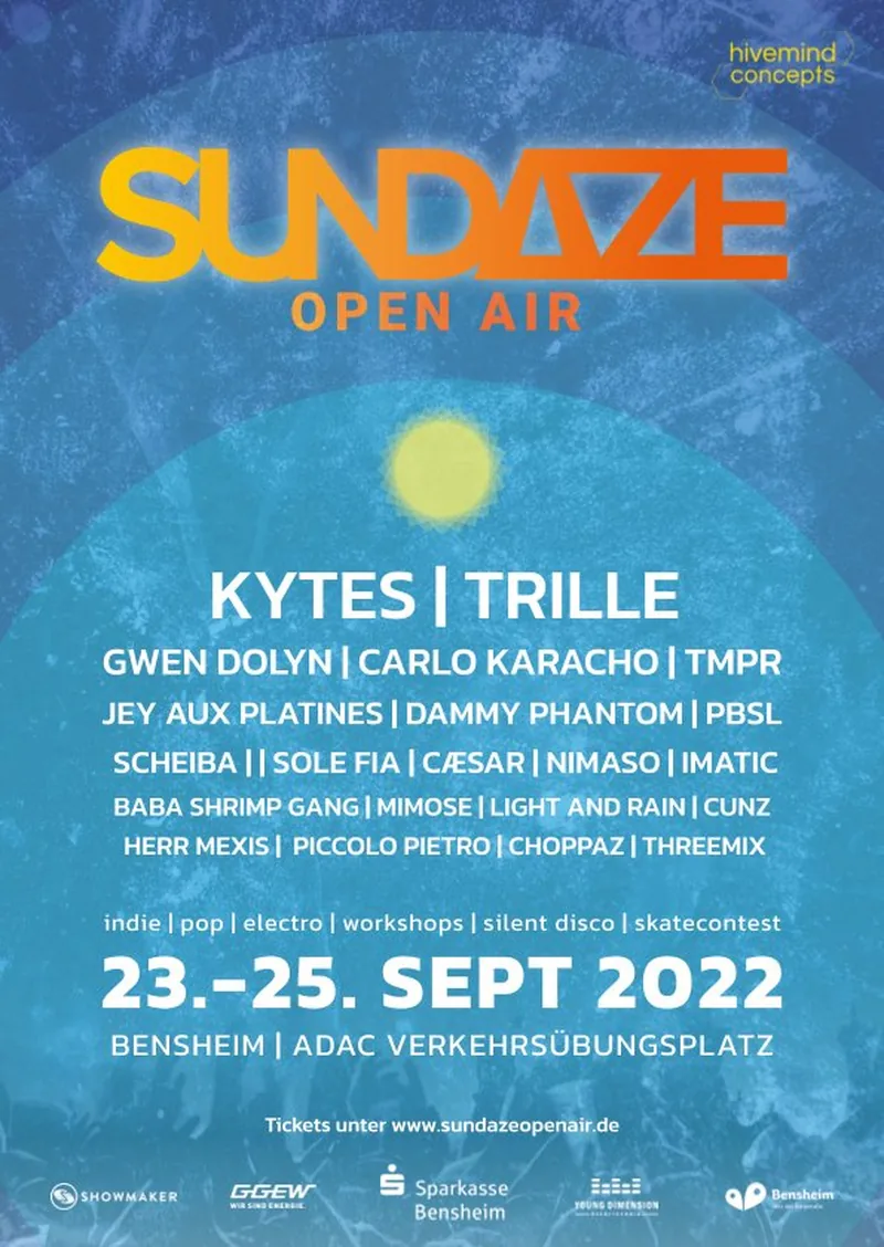 SUNDAZE 2022 Plakat