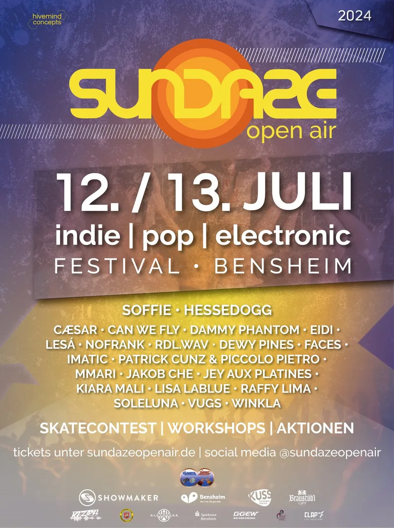 SUNDAZE 2024 Plakat